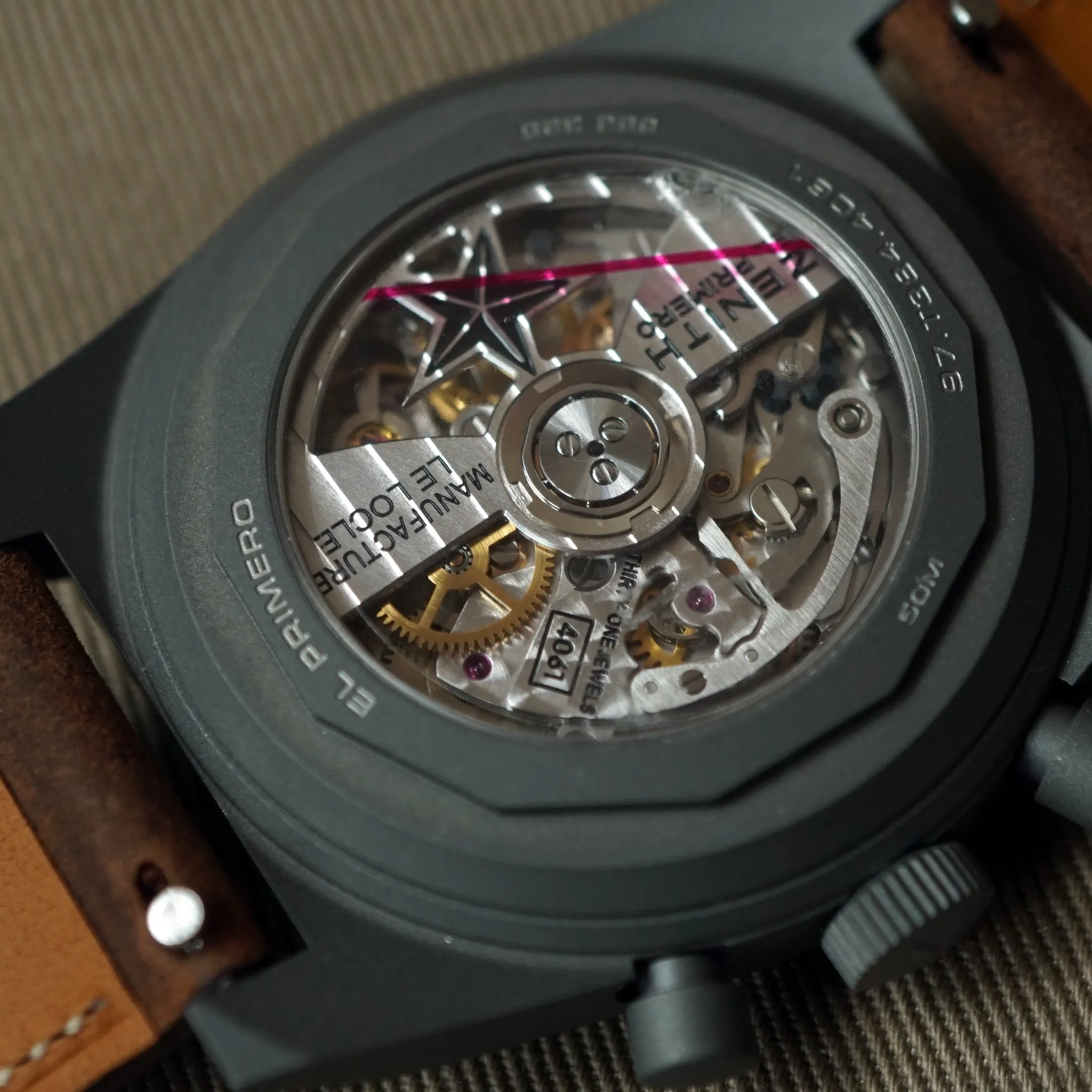 2021 ZENITH CHRONOMASTER REVIVAL SHADOW CHRNOGRAPH WATCH