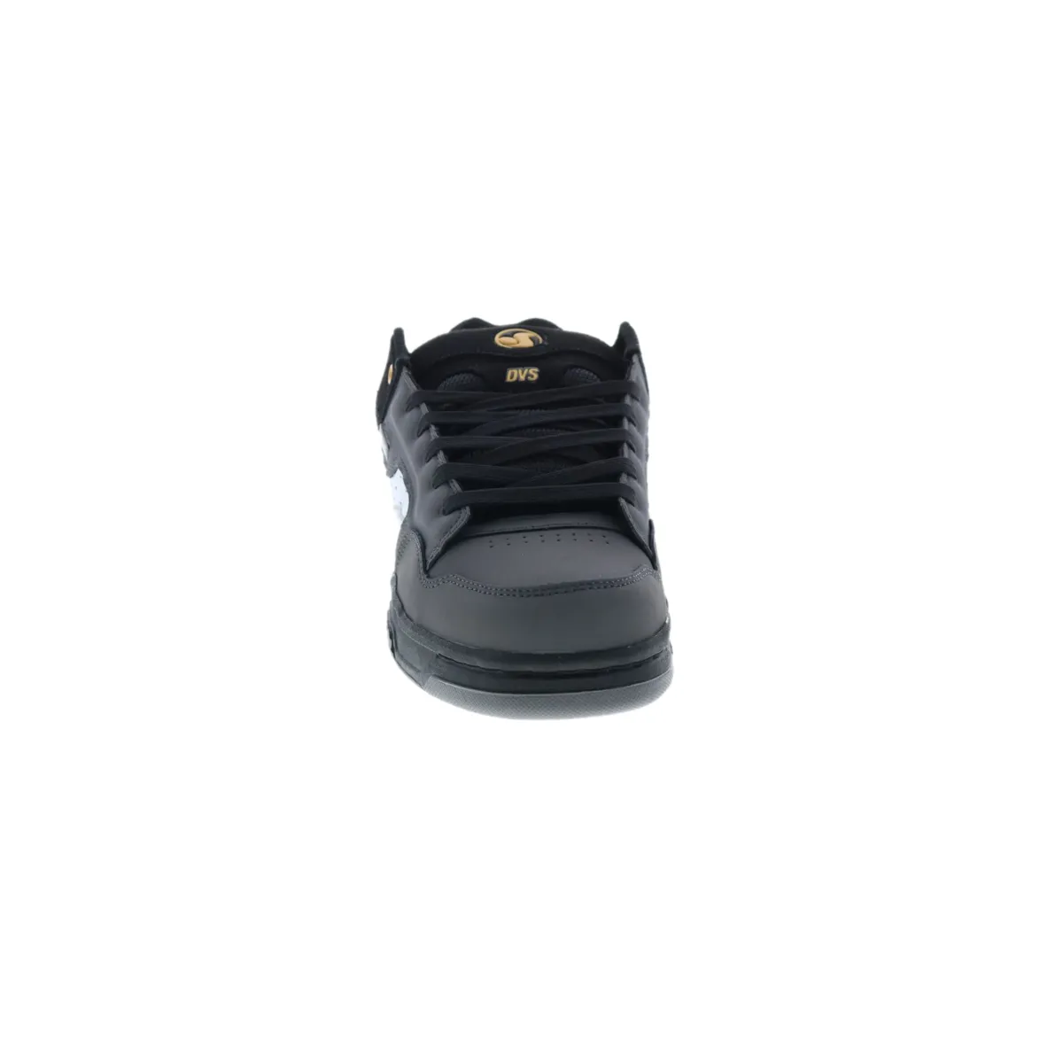 DVS F0000056984 ENDURO HEIR MN'S (Medium) Black/White/Charcoal Leather & Nubuck Skate Shoes