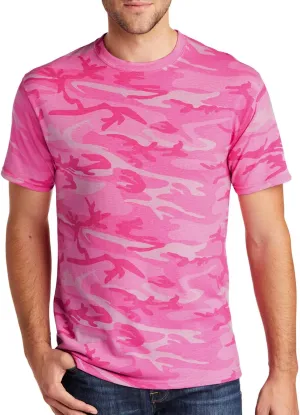 JustBlanks Men's Camouflage Tee Shirts - 100% Cotton Short-Sleeve T- Shirt - Military Camo Crewneck Shirt for Men