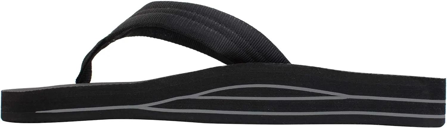 Rainbow Sandals Men's Double Layer Soft Top 1" EVA Rubber Filled Nylon Strap