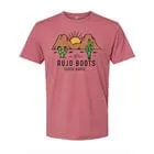 Rujo Boots Men's The Desert Salmon T Shirt